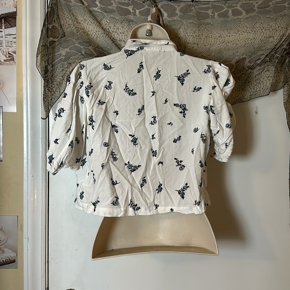 Bombay Paisley cropped button up - Picture 4 of 6